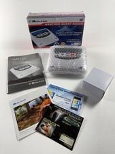 Midland WR-120B NOAA Emergency Weather Alert Radio Alarm Clock White Open Box
