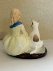 Royal Doulton Golden Days HN2274 Woman with Dog Figurine Bone China England 1963 — photo 3