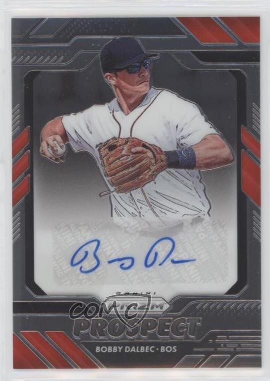 Bobby Dalbec #PS-BD 2020 Panini Prizm Baseball Prospect Signatures