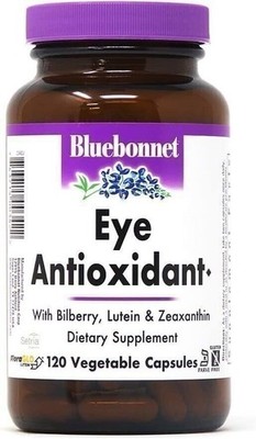 BlueBonnet Eye Antioxidant with Zeaxanthin Formula Vegetarian Capsules, 120ct
