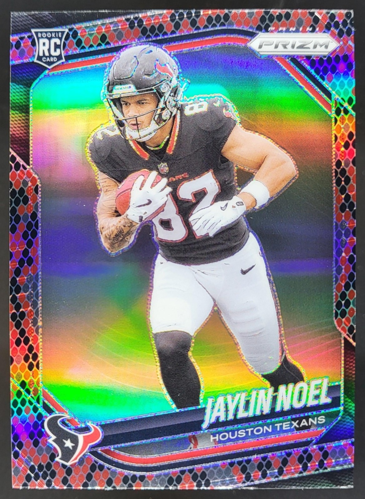 2025 Panini Prizm Jaylin Noel Snakeskin Prizms #386 RC Houston Texans DD5