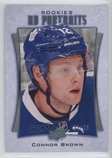 2016-17 Upper Deck UD Portraits Rookie Platinum Blue Foil /25 Connor Brown 08aw