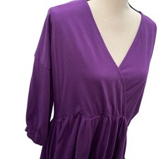 ASOS Design Curve Dress Size 14 plum