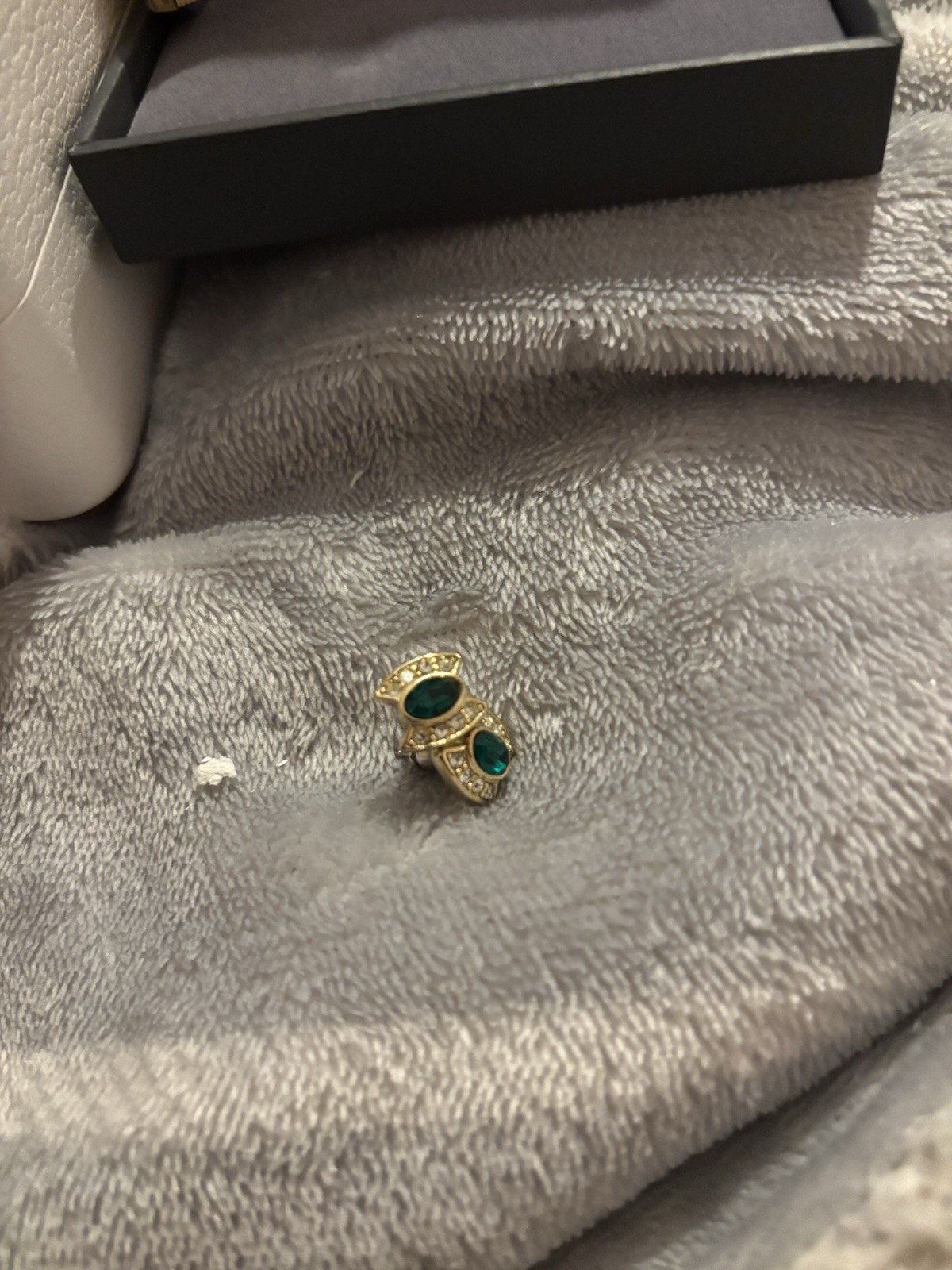 Emerald Gold Earrings