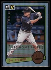 2017 Donruss Kyle Seager #RV-30 Retro Variations 1983 Career Stat Line 66/126