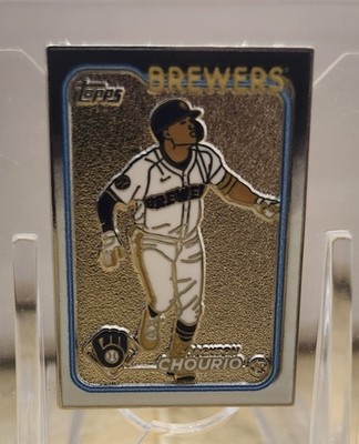 2024 MLB Topps Update Superbox Exclusive Pin - Jackson Chourio ROOKIE