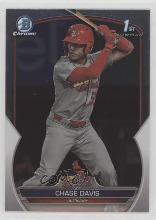 2023 Bowman Draft Chrome Chase Davis #BDC-48 7l6