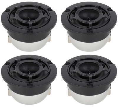 (4) Sundown Audio BT-R1 3'' 100 Watt Car Audio Tweeters w/Grills 8 Ohm S-BTR18