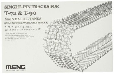 Meng Model 1/35 T-72/T-90 Series Universal Single-Pin Tracks Plastic Model Parts