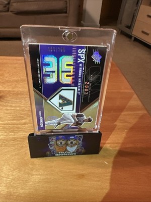 Randy Johnson 2003 SPX Winning Material Team Logo Arizona Diamondbacks  183/250