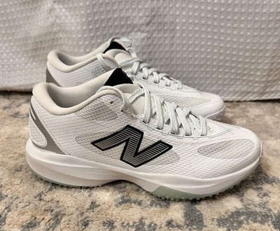 New Balance FreezeLX v5 FREEZTW5 Sneaker Unisex White Turf Lacrosse M 8.5 W 10