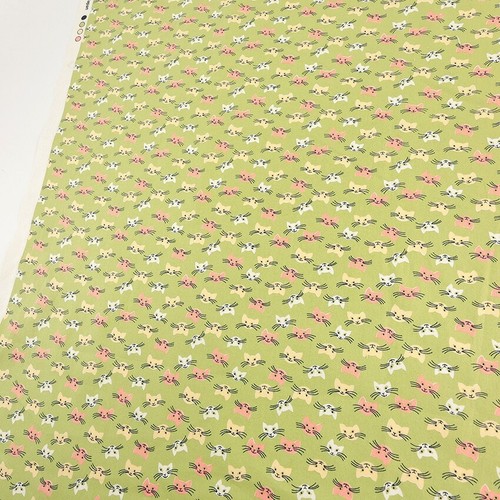petit joll cat Sheeting Fabric (per 50cm) - Afbeelding 4 van 7