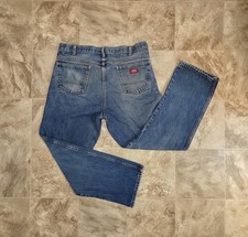 Dickies Men's Blue Jeans 38  30 