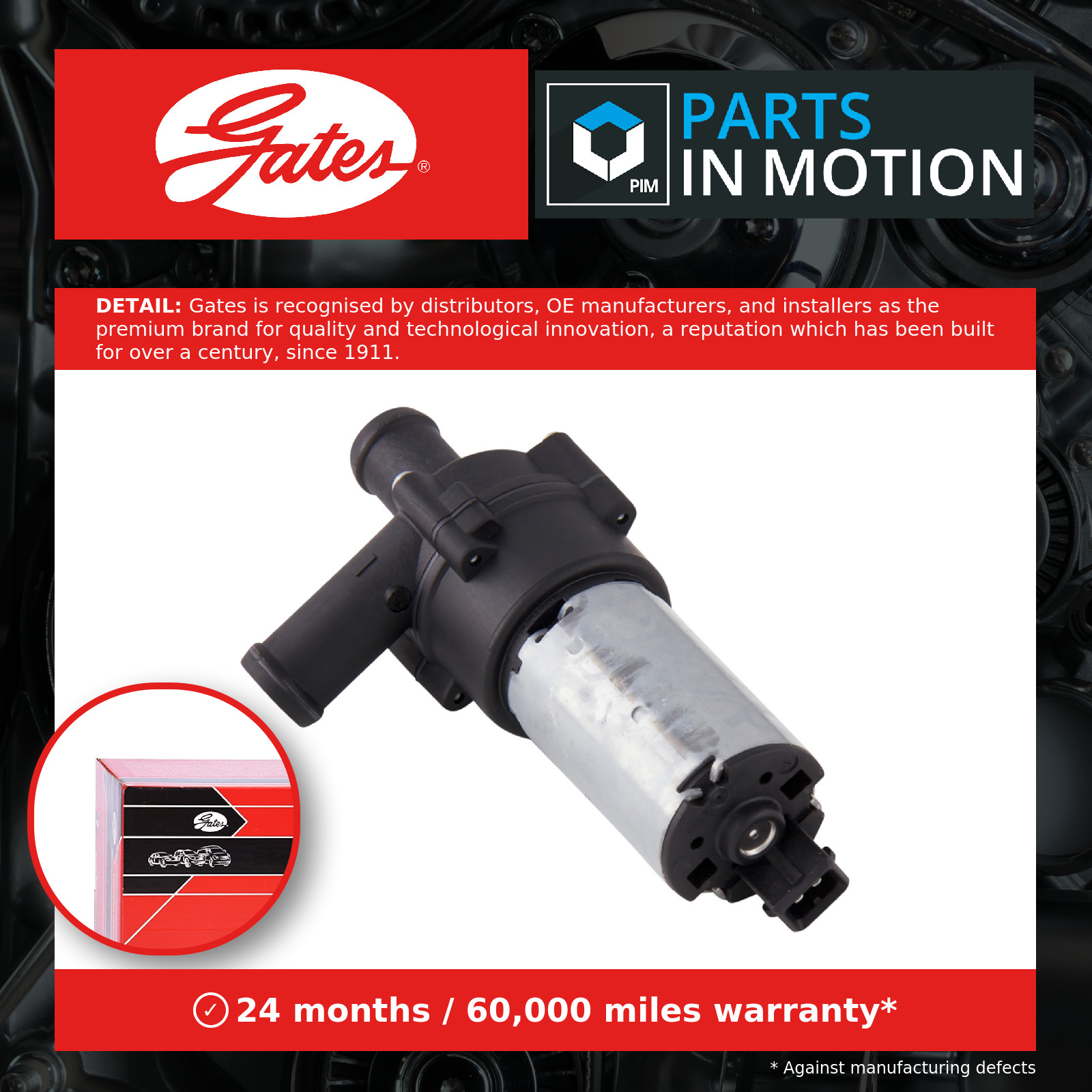 Gates 41511E Water Pump - Image 3