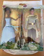 Disney Store Princess And The Frog Tiana & Prince Naveen Doll