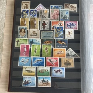 San Marino Selection Of Mostly Mint Stamps