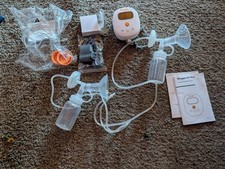 Hygeia Fit Pro Portable Double Electric Breast Pump New Open Box With Power Cord