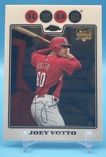 2008 Topps Chrome Rookie Card Joey Votto Cincinnati Reds #196