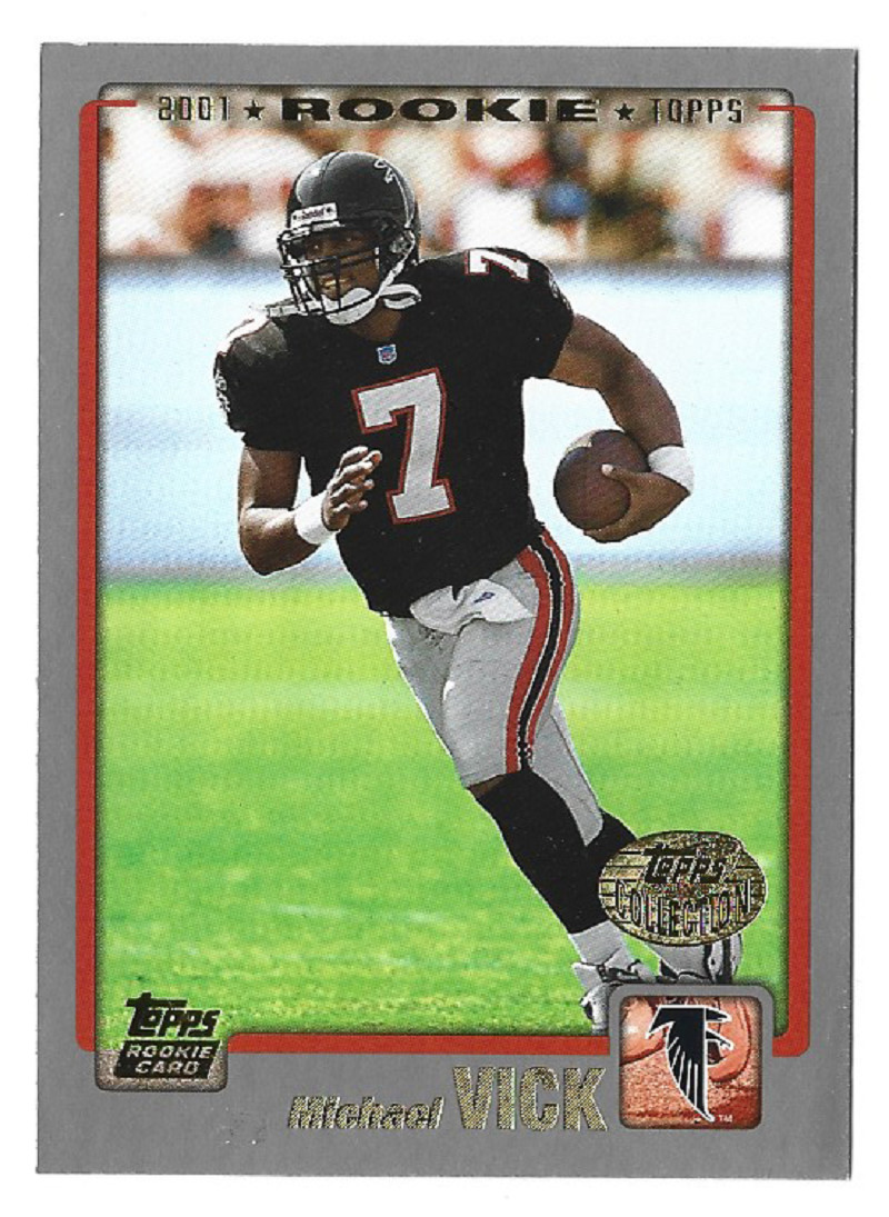 MICHAEL VICK 2001 Topps Football RC Collection #311 Atlanta Falcons Rookie NM-MT