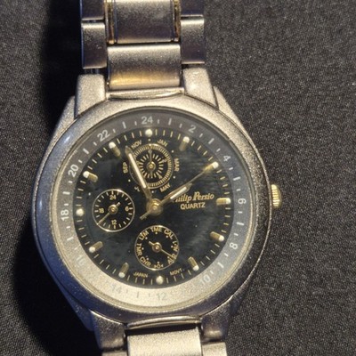 Philip Persio Titanium Quartz Watch