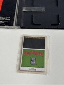 Splatterhouse Turbografx 16 - Complete in Box CIB - Authentic - Tested & Works