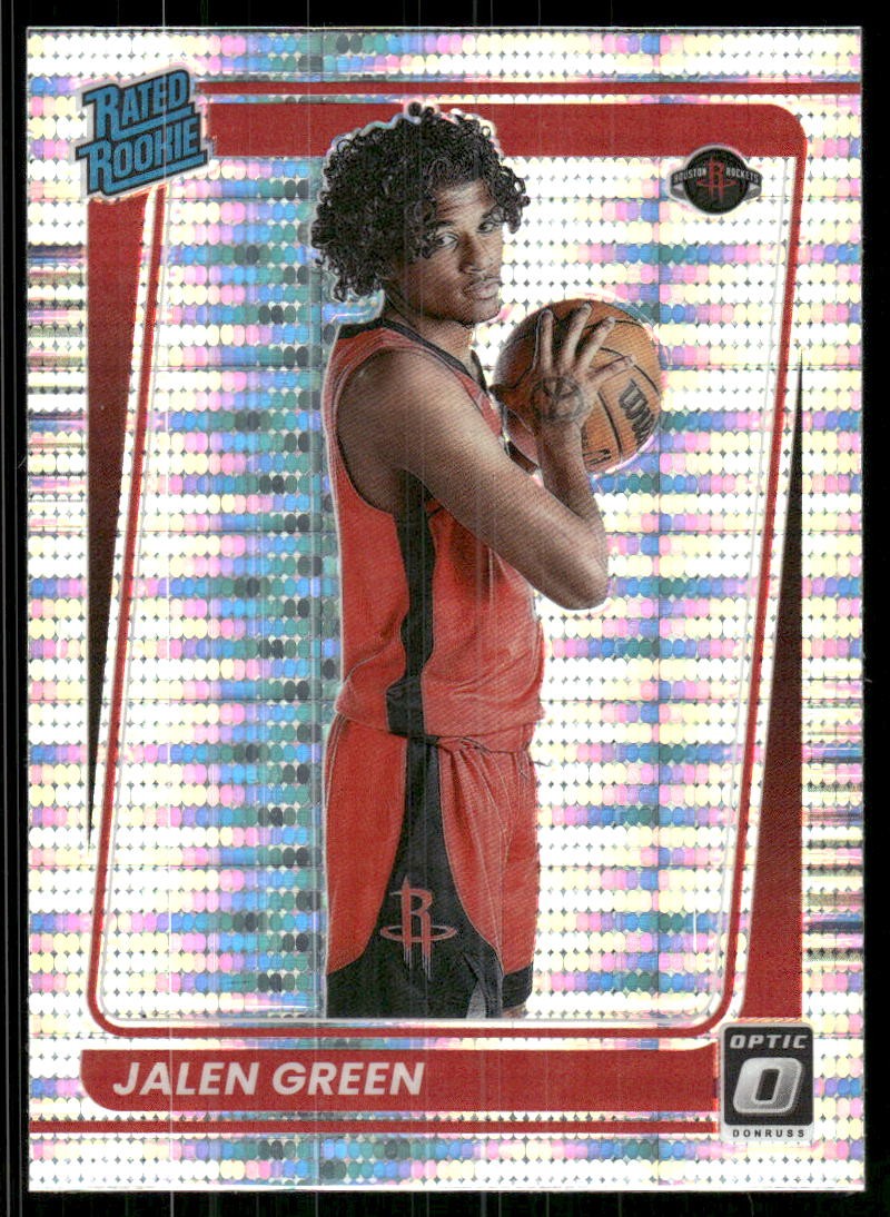2021-22 Donruss Optic #159 Jalen Green Pulsar Rated Rookie | eBay