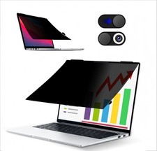 360  Privacy Screen Filter for 13" MacBook Pro/Air 2016-2024 - Anti-Glare, Det