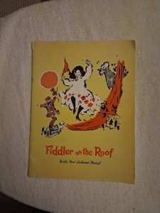 Fiddler on the Roof Program 1968