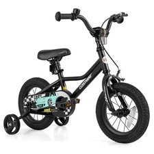 12 Inch Kids Training Bikew/ Removable Training Wheels Pneumatic Tires