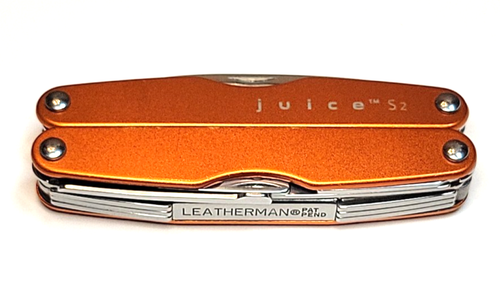 Leatherman Juice S2 Multitool Flame Orange USA Patent Pending Discontinued