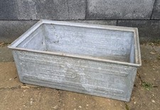 SCHÄFER LAGERKISTE METALLBOX METALLCONTAINER STAPELBOX VERZINKT ( 52x31,5x20,5)