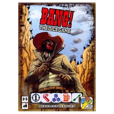 Davinci Editrice Bang! The Dice Game - Tabletop 3-8 Players Ages 8+