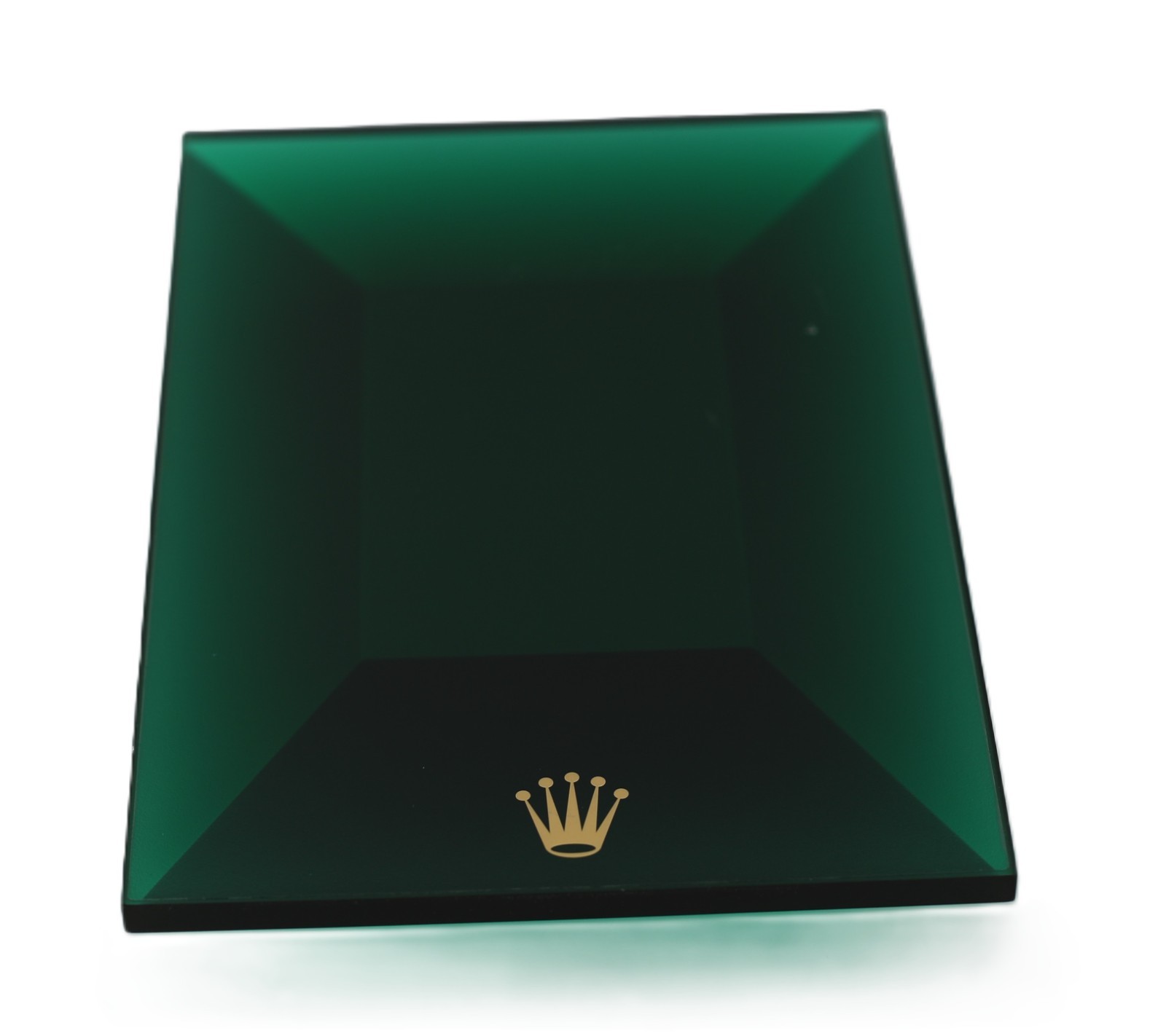 Rolex display acrilico verde watchstand supporto orologio lavagna 100% originale foto 2