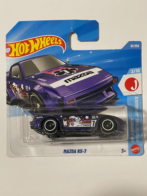 Hot Wheels Mazda RX-7 Violett Lila 61/250 2/10 HW J-Imports 2026