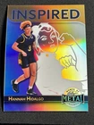 HANNAH HIDALGO 2025 LEAF METAL WOMEN OF SPORT SILVER PRIZM 9/10 RC NOTRE DAME 🔥
