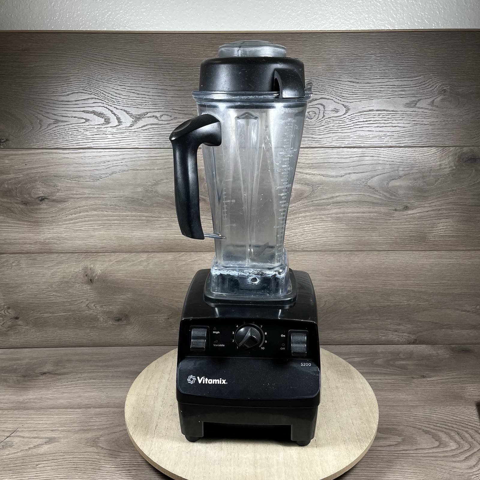 Vitamix 5200 Professional Blender Black 64oz Pitcher Lid Tes