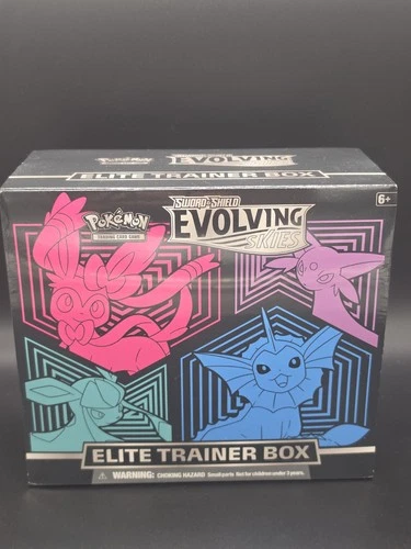 Pokémon TCG: Sword & Shield – Evolving Skies Elite Trainer Box - Factory Sealed