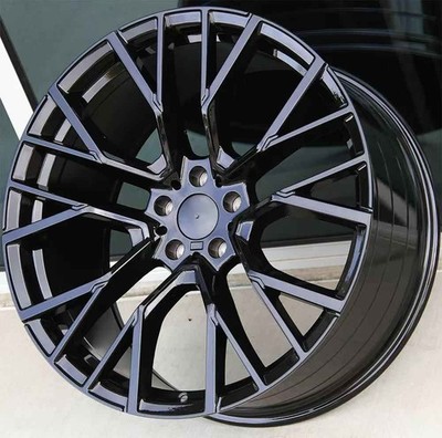 22'' Wheels STAGGERED Rims for BMW X5 X5M X6 x sDrive MSPORT TESLA PERFORMANCE