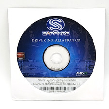 Sapphire Driver Installation CD Version 12-134 7/8/XP/Vista 9.00.100.2 Cat 13.1