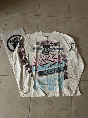 Brand New Hellstar Cream The Future 96 Long Sleeve Tee Size Large Brand New