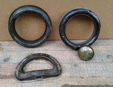 VTG CRESCENT BRASS & 2 Brass "RING" GARDEN SPRINKLERS.. GARDEN SPRINKLER LOT 