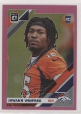 2019 Panini Donruss Optic Rookies Pink Prizm Juwann Winfree #147 0b3