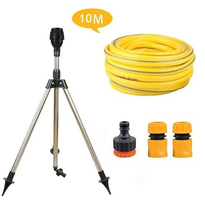 360 Degree Garden Sprinkler Automatic Rotating Tripod Irrigation Lawn Tool