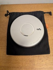 SONY D-EJ011 CD Walkman Portable Personal CD Player Discman Silver - Tested Work