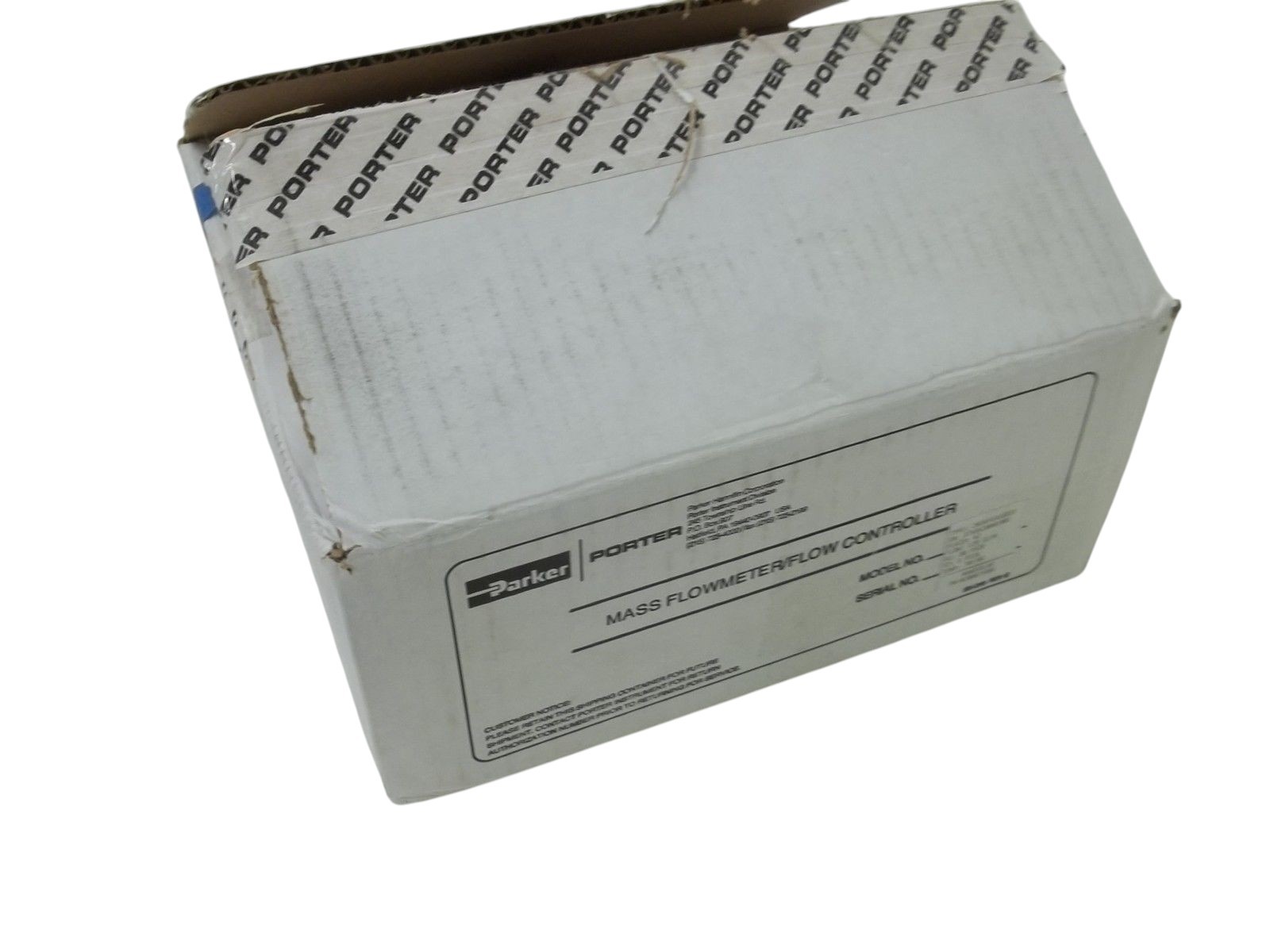 PARKER 203AFKASBDED MASS FLOWMETER/FLOW CONTROLLER NSMP