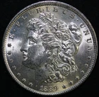 1889 $1 Morgan Silver Dollar Coin ~  BU UNCIRCULATED #H5
