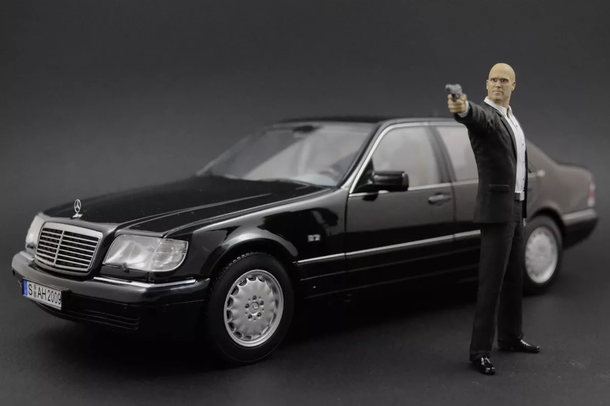 Jason Statham Figure for 1:18 AUDI A8 W12 Kyosho !! NO CAR !!