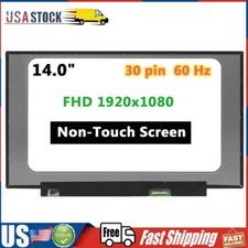 B140HAN04.0 LCD Replacement FHD 1920x1080 Non-Touch Screen Display 30 pin 14.0"