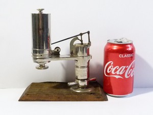 Antique-Crosby-Steam-Gage-amp-Valve-Co-Instrument-14792-STEAM-ENGINE-INDICATOR