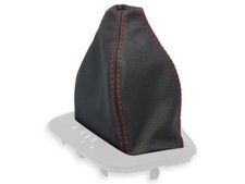 SCHALTMANSCHETTE FUR ALFA ROMEO GIULIETTA automatik SCHALTSACK LEDER NAHT ROT